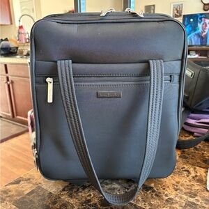 Vera Bradley Sleek Black Laptop Bag for Women